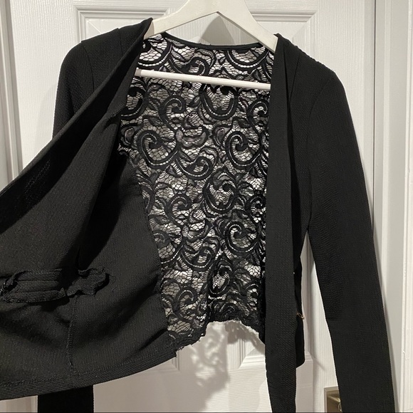 Material Girl Blazer w/Zippers & Lace Back🌹 - Picture 5 of 10